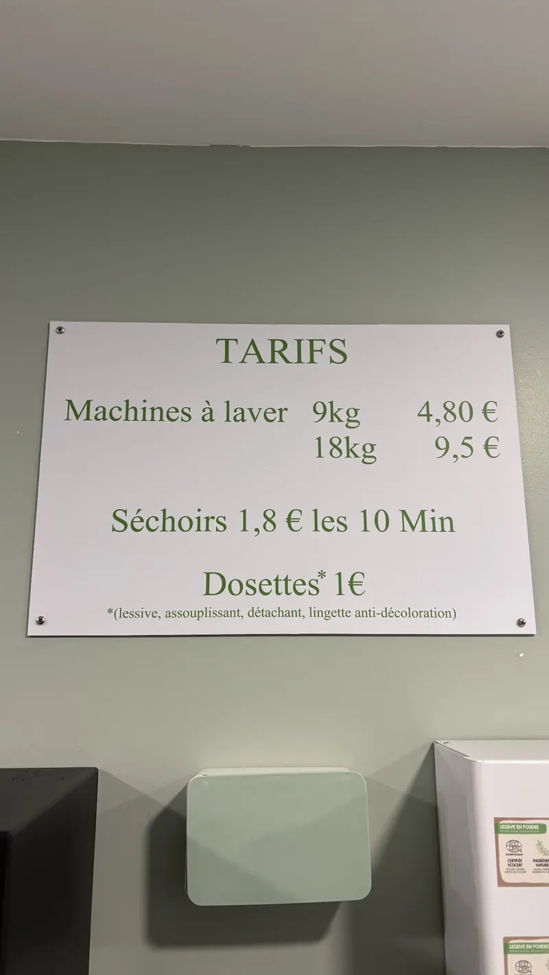 Tarifs affichés en salle